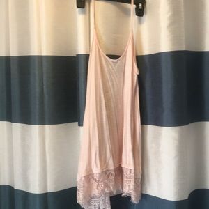 Casual lace tank top